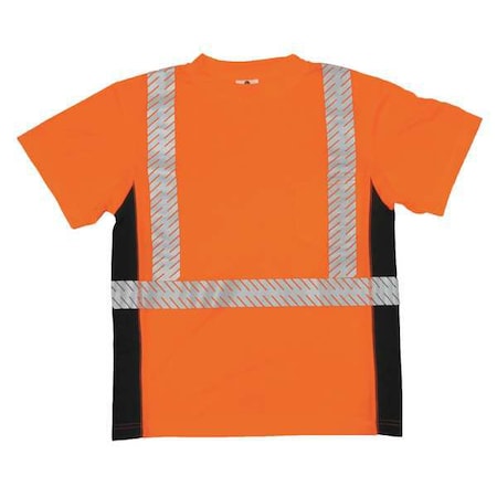 Kishigo Unisex Short Sleeve Hi-Vis Black Sided T-Shirt