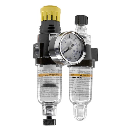 Parker Filter/Regulator/Lubricator, 1/4", NPT 14G11B18F0GD