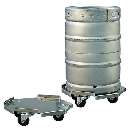 Zoro Select Food Service Dolly, Keg, 175 lb. 98037