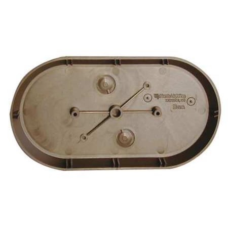 W F Harris Lighting Surface Mnt Wiring Box, Bronze, 9 InL 2-BZ