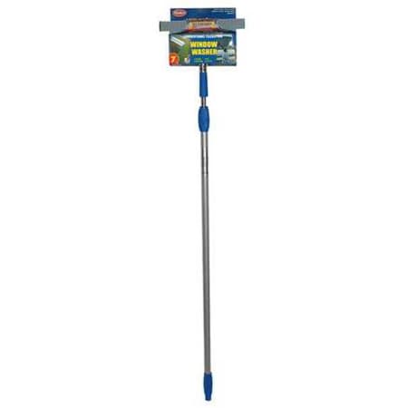 Mallory MALLORY Blue/Silver 10 in Aluminum Window Washer and Squeegee 4-10NY-E
