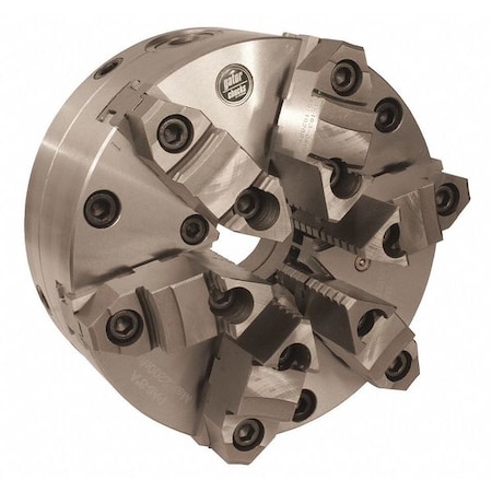 Gator Chucks Machine Chuck, Scroll, 6.25, Adaptor Req 1-103-0600