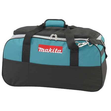 Makita Tool Bag, Black, Teal, Canvas, 6 Pockets 831284-7