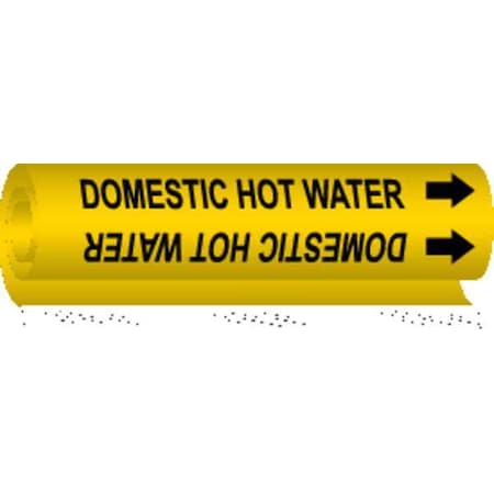 Brady Pipe Mkr, Domestic Hot Water, 2-1/2to7-7/8, 5675-II 5675-II