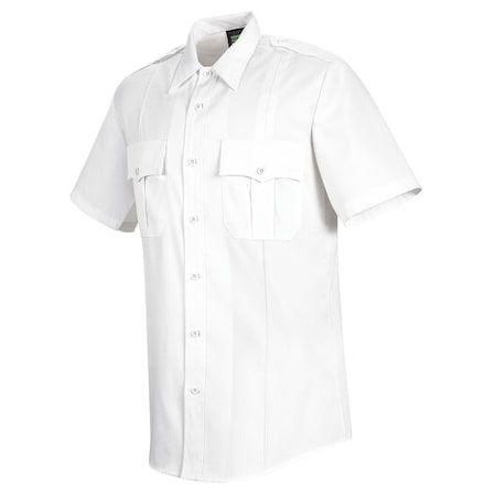 Horace Small Men's Police Shirt, 100% Polyester, 2 Pocket(s), White, 2XL HS1249 SS 185