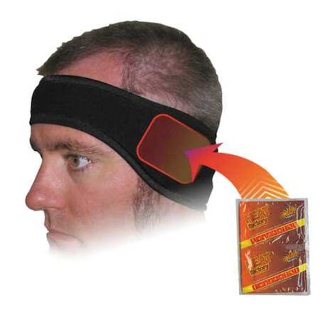 Heat Factory Headband, Black, Universal 1761