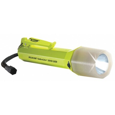 Pelican Yellow No Led Industrial Handheld Flashlight, C, 109 lm 2010PL