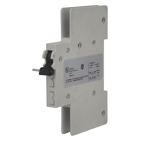 Eaton Bussmann Aux Contacts for Circuit Protector, 35mm DIN Rail Use With, 240V AC, 5A CCP2-AUX