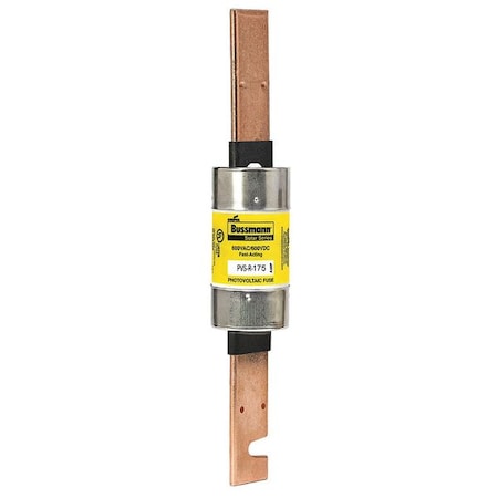 Eaton Bussmann Solar Fuse, PVS-R Series, 175A, Fast-Acting, 600V AC, Cylindrical PVS-R-175