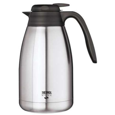 Thermos Vacuum Insulated Carafe, Lever Lid, 50 oz TGS15SCARCA