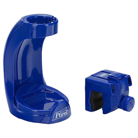 Purell Portable Bracket Mount, Holds 350mL-535mL Bottle, Blue, PK6 5704-06-BLU