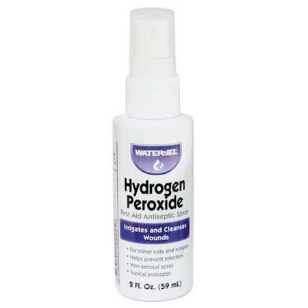 Waterjel Hydrogen Peroxide, Spray Bottle, 2 oz. HP2-24