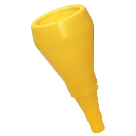 Funnel King Polyethylene, 1 qt., 16", 1", Yellow 94300