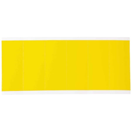 Brady BlankLabel, Vinyl, 3-1/2inH, 1-1/2inW 3450-BLANK