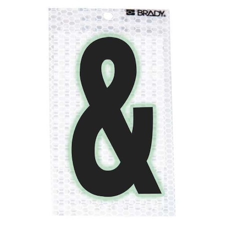 Brady PunctuationLabel, 2-3/8inH, 1-1/2inW, PK10 3000-&