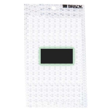 Brady PunctuationLabel, 2-3/8inH, 1-1/2inW, PK10 3000-DSH