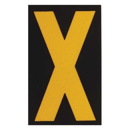 Reflective Numbers And Letters,X,PK25 -  BRADY, 5000-X