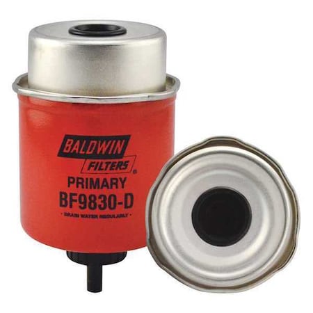 Baldwin Filters Fuel/Water Coalescer, 5-9/32 x 3-7/32 In BF9830-D