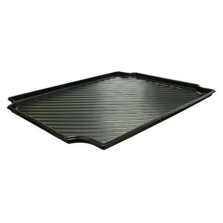 Structural Plastics Containment Tray, 30x24, Black CT300124
