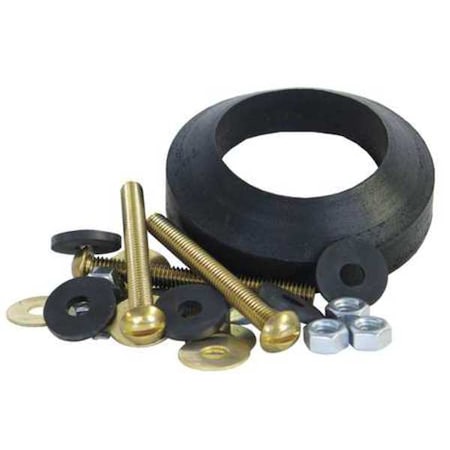 KISSLER Tank to Bowl Kit, Brass/Rubber, Mansfield 68-7055