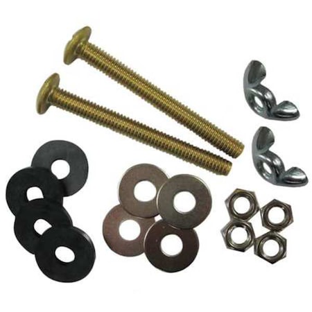 Kissler HD Tank To Bowl Set, Brass, Universal Fit 68-7321