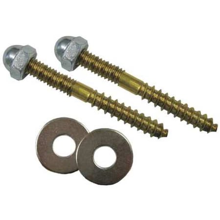 KISSLER Closet Screw Set, Steel, Universal Fit 68-9150