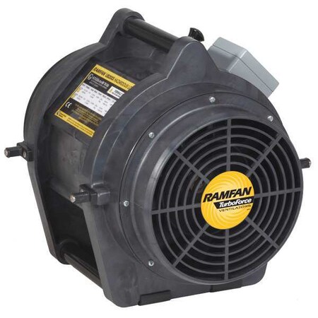 Ramfan Conf.Sp. Fan, Ax.Ex-Prf, 8In, 1/4HP, 230V UB20XX