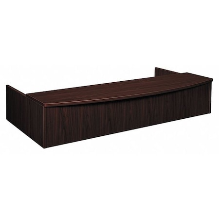 Hon Basyx Reception Desk Counter, Mahogany HBL2211.NN