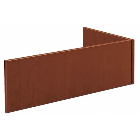 Hon Basyx Reception Desk Return, Cherry HBL2213.A1A1