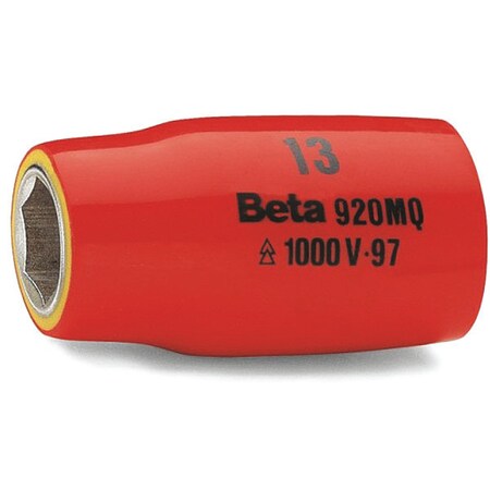 Beta 1/2" Drive, 22mm Metric Socket, 6 Points 009200252
