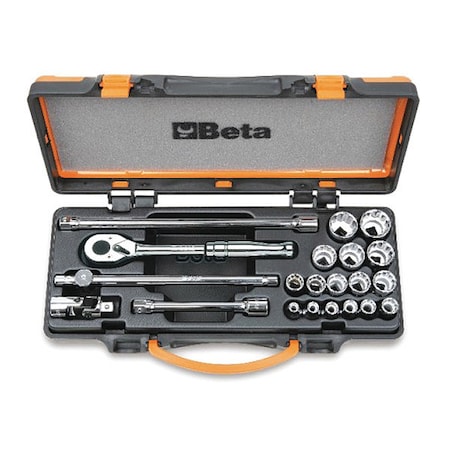 Beta Socket and Accessories Set, 21 pcs. 009200944