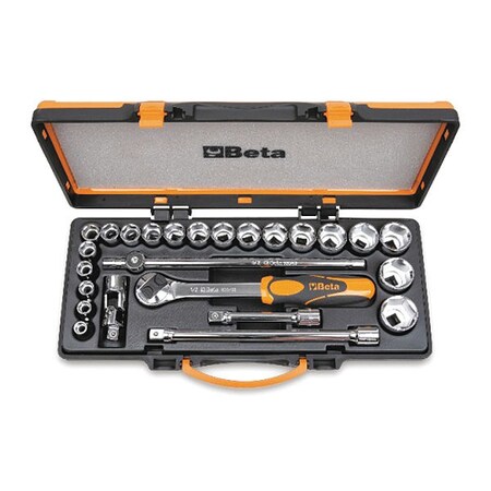 Beta Socket and Accessories Set, 25 pcs. 009200948