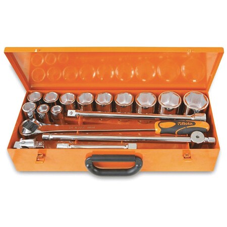 Beta Bi-Hexagon Socket Set, 17 pcs. 009280957