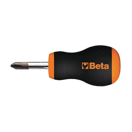 Beta Screwdriver, Extra-Short, 4.5mm x 30mm Phillips #1 012020103