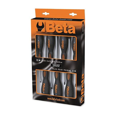 Beta Screwdriver Set, 7 pcs. 012430017