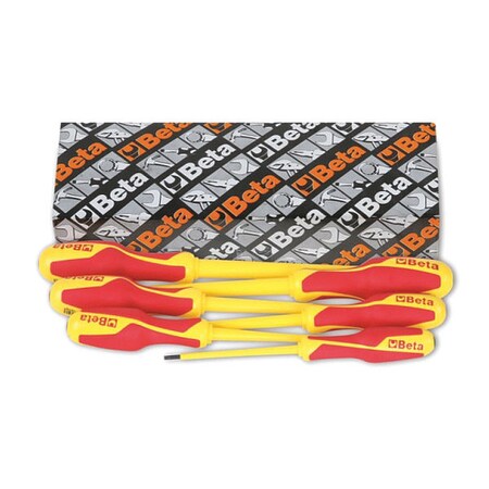 Beta Screwdriver Set, 1274MQ/S6, 6 pcs. 012740751