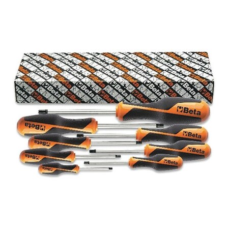 Beta Screwdriver Sets, 1265ES/S8, 8 pcs. 012650308