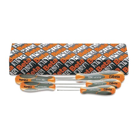 Beta Screwdriver Set, 1294/S5, 5 pcs. 60mm, 100mm, 100mm, 125mm, 150mm 012940305