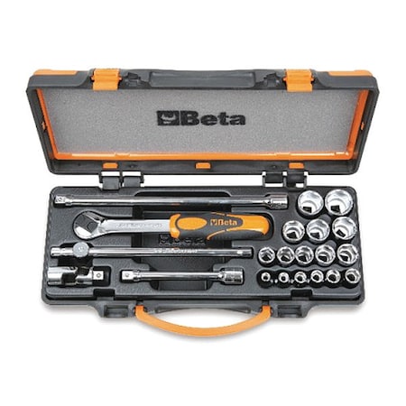 Beta Socket Set for 009100936, 21 pcs. 009100936