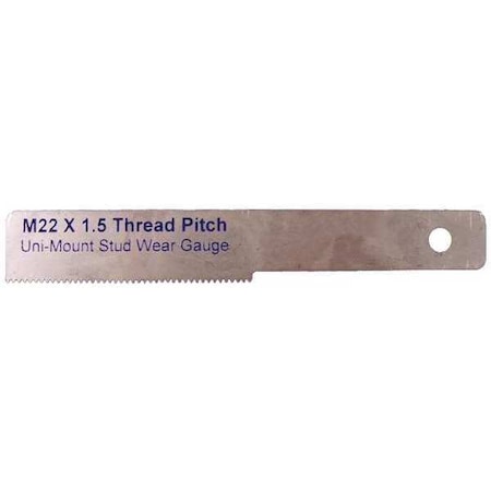 Haltec Thread Pitch Gauge, M22x1.5 GA-200
