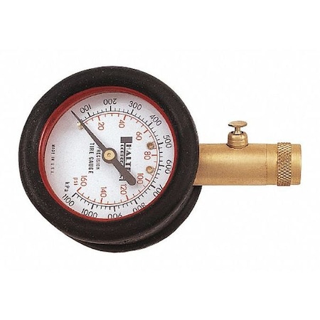 Haltec LB Dial Gauge, Short, 0-160 psi GA-289