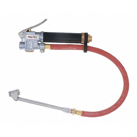 Haltec Inflating Gauge, w/Dual ft., 10-120 psi I-406M