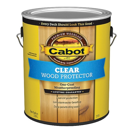Cabot Clear Wood Protector, 1 Gallon 140.0002101.007