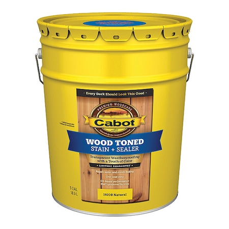 Cabot Wood Toned Stain + Sealer Low VOC 140.0019200.008