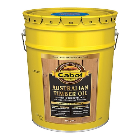Cabot Australian Timber Oil Low VOC, Natural 140.0019400.008