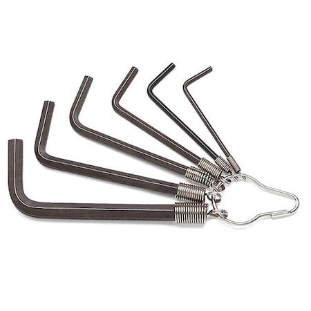 Beta SAE L Shape Offset Hex Key, 3/32", 1/8", 5/32", 3/16", 7/32", 1/4", 5/16" Tip Size 000960740