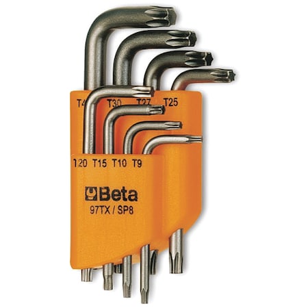 Beta Offset Hex Key Wrench Set, 8 pcs. 000970064
