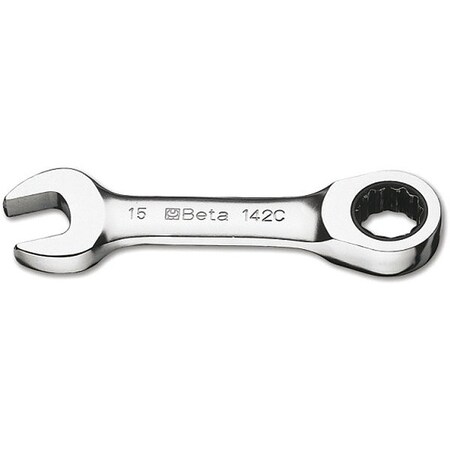 Beta Short Ratchet Combination Wrench, 14mm 001420114