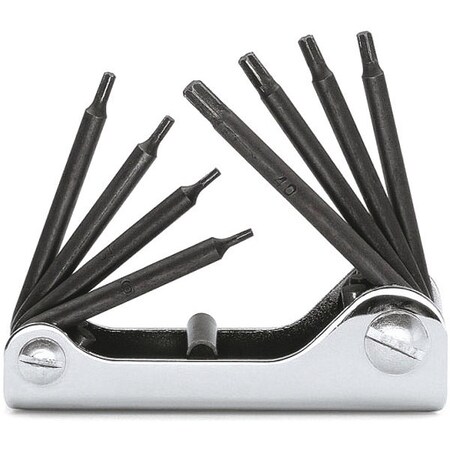 Beta Torx(R) Flat and Curved Offset Star Key, T9, T10, T15, T20, T25, T27, T30, T40 Tip Size 000970645