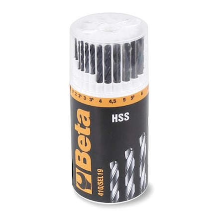 Beta 19pc. HSS 118 Degrees Drill Bit Set 004100418
